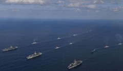 Ba cụm tấn công tàu sân bay Mỹ. Ảnh: Getty Images.