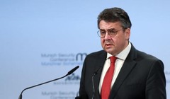 Ngoại trưởng Đức Sigmar Gabriel tại Hội nghị an ninh Munich ngày 17/2/2018. Ảnh: Cankao.