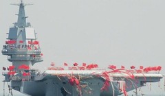Tàu sân bay Type 001A Trung Quốc hạ thủy. Ảnh: CN.Qiang.com