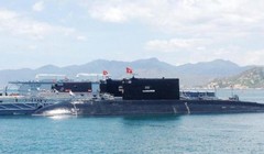 Tàu ngầm thông thường lớp Kilo của hải quân Việt Nam. Ảnh: Sina.