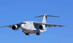 Máy bay vận tải C-2 Nhật Bản có thể cải tạo thành máy bay gây nhiễu điện từ. Ảnh: Cankao.