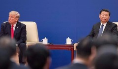 Tổng thống Mỹ Donald Trump và Chủ tịch Trung Quốc Tập Cận Bình. Ảnh: DW.