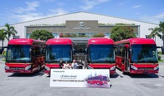 Thaco Auto bàn giao lô 10 xe bus Mercedes-Benz