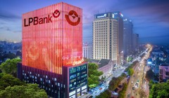 Trụ sở Ngân hàng TMCP Lộc Phát Việt Nam (LPBank) tại 210 đường Trần Quang Khải, Hoàn Kiếm, Hà Nội.