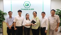 THACO AGRI phát triển chuỗi cung ứng nguyên liệu thức ăn bền vững cho bò