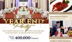 Grand Mercure Danang ưu đãi trọn gói tiệc cuối năm: Sự lựa chọn hoàn hảo