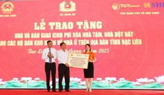 T&T Group và Ngân hàng SHB đồng hành cùng Bộ Công an xây dựng 700 nhà cho người nghèo ở Bạc Liêu