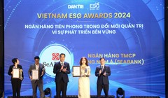 SeABank nhận danh vị “Ngân hàng tiên phong trong đổi mới quản trị vì sự phát triển bền vững”