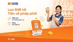SHB ra mắt dịch vụ Loa thanh toán, hỗ trợ khách hàng phòng tránh gian lận giao dịch