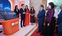 Giải pháp thanh toán tích hợp của SHB được giới thiệu trước Thủ tướng Phạm Minh Chính