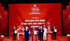 Agribank được vinh danh tại Chương Trình “Vinh Quang Việt Nam” 2025