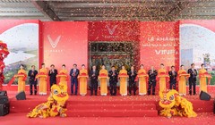 Vinfast khánh thành nhà máy sản xuất ô tô điện Hà Tĩnh 