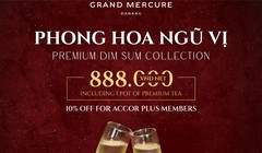 Khám phá “phong hoa ngũ vị” – bộ sưu tập Dim Sum Thượng Hạng từ GOLDEN DRAGON