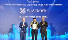 Top 10 Ngân hàng thương mại tư nhân uy tín tiếp tục gọi tên SeABank