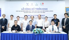  VINENERGO triển khai dự án điện mặt trời kèm pin lưu trữ cho nhà máy ô tô Vinfast 