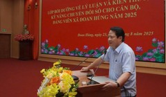 Đoan Hùng – Địa phương đi đầu tỉnh Phú Thọ trong đào tạo AI cho cán bộ địa phương