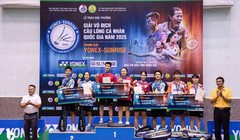 Đội tuyển cầu lông Ciputra Hanoi giành ngôi Á Quân tại giải vô địch cá nhân Quốc gia 2025