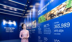 Vinamilk tạo điểm nhấn tại triển lãm thành tựu Đất nước 80 năm 