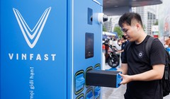 Trạm sạc muôn nơi, sạc xe máy điện tiện như đổ xăng