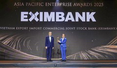 Eximbank được vinh danh Doanh nghiệp xuất sắc châu Á và Doanh nghiệp tăng trưởng nhanh