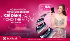 SeABank mang cơ hội săn vé miễn phí cho khách hàng trải nghiệm Mỹ Tâm Live Concert 2025