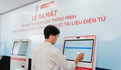  Agribank đồng hành cùng TP Hà Nội trong chuyển đổi số, tài trợ Kiosk thông minh