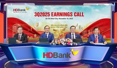 Đại diện Ban lãnh đạo HDBank tại Hội nghị Nhà đầu tư quý 3/2025