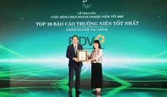 BIDV nhận giải Báo cáo thường niên tốt nhất lần thứ 3 liên tiếp