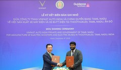 Vinfast công bố mở rộng nhà máy Tamil Nadu, hướng tới sản xuất xe buýt, xe máy điện tại Ấn Độ