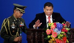 Ông Duterte trong chuyến thăm Trung Quốc