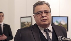 Đại sứ Karlov trước khi bị ám sát