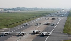 Hàng chục chiến đấu cơ F-15 của Mỹ tại Nhật Bản bất ngờ tập trận trong bối cảnh căng thẳng trên bán đảo Triều Tiên