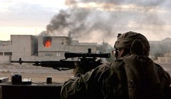 Một lính bắn tỉa Mỹ trên chiến trường Iraq