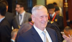 Bộ trưởng Mattis tại Đối thoại Shangri-La. Ảnh: Vnexpress.