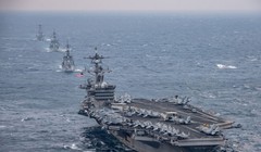 Cụm tác chiến tàu sân bay Mỹ Carl Vinson từng tuần tra ở Biển Đông