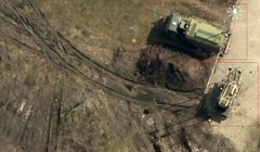 Ảnh do UAV chụp mà phương Tây tố cáo là hệ thống tác chiến điện tử Nga chuyển cho dân quân ly khai ở đông Ukraine