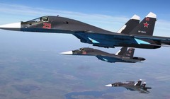 Dàn chiến đấu cơ Su-34 của không quân Nga