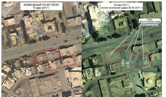 Địa điểm không quân Nga tập kích tiêu diệt hàng chục thủ lĩnh IS, trong đó có trùm khủng bố al-Baghdadi
