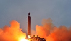 Một vụ thử tên lửa đạn đạo của Triều Tiên