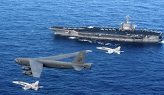 Cụm tác chiến tàu sân bay Mỹ luôn thường trực tại các điểm nóng trên thế giới