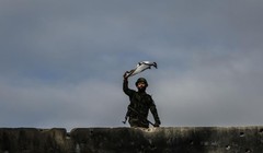 Binh sĩ Syria giương cờ chiến thắng ở Đông Ghouta-ngoại ô Damascus