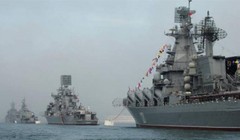 Đội hình chiến hạm Nga tại Syria