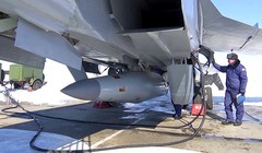 Tên lửa Kinzhal được lắp trên tiêm kích đánh chặn tầm xa Mig-31