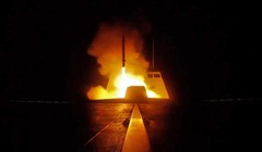 Chiến hạm Pháp phóng tên lửa tấn công Syria hôm 14/4
