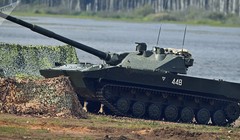 Xe bọc thép Sprut của Nga