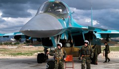 Cường kích Su-34 Nga tham chiến tại Syria