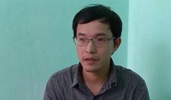 Đối tượng Nguyễn Danh Dũng tại cơ quan điều tra