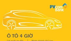 Mua xe ô tô chỉ trong vòng 4 giờ với PVcomBank