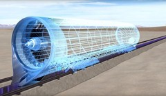 Ý tưởng tàu siêu tốc của Hàn Quốc. Ảnh: Reuters.