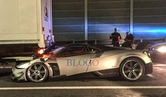 Một trong số 20 chiếc Huayra BC trên toàn cầu đã gặp nạn. Ảnh:Blogo.